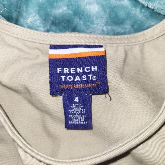 French Toast Front Jumper size 4 - Picture 4 of 4